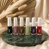6 Colour set bundle Halal peelable and breathable nail polish