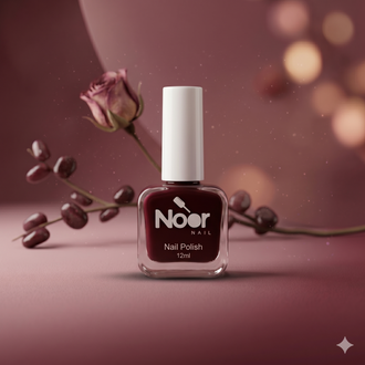 Dark Burgundy Halal peelable and breathable nail polish