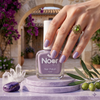 Dark Purple Halal peelable and breathable nail polish