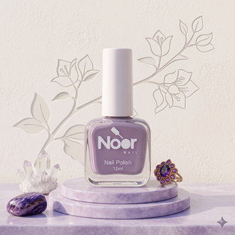 Dark Purple Halal peelable and breathable nail polish