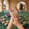 Light Green Halal peelable and breathable nail polish