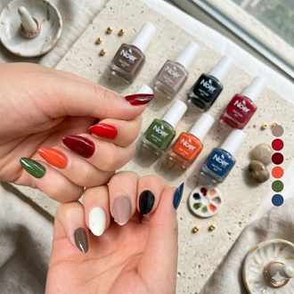 Glazed Cherry Halal peelable and breathable nail polish